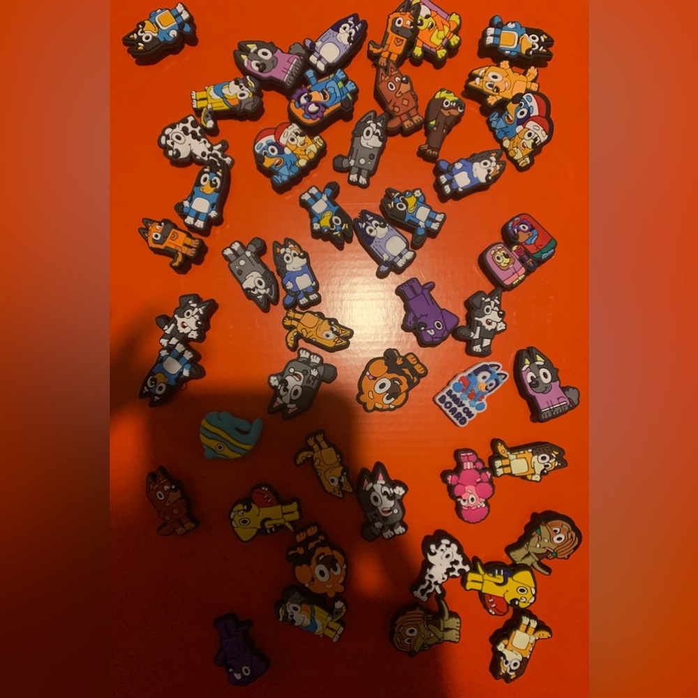 Bluey Crocs charms